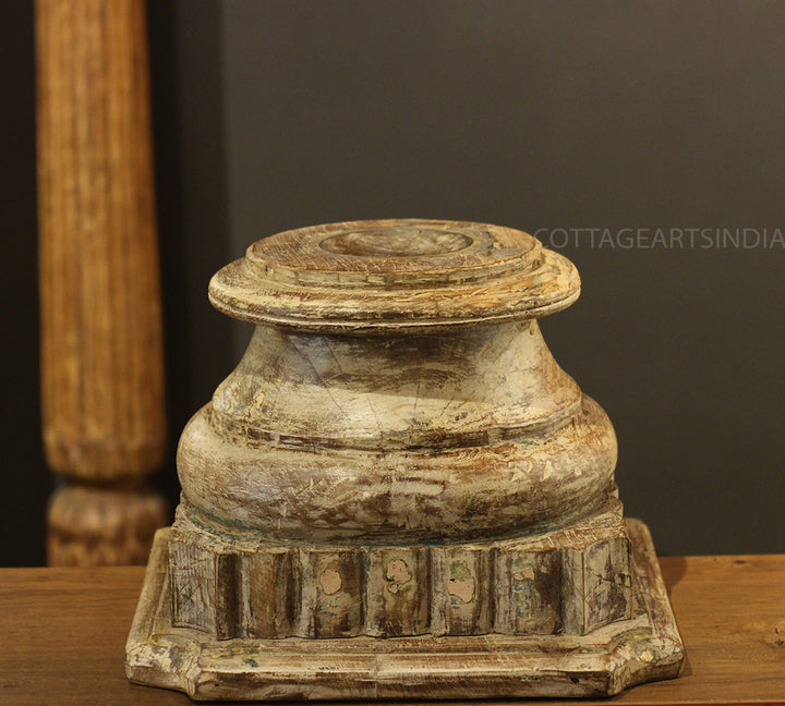 Wooden Carved Base