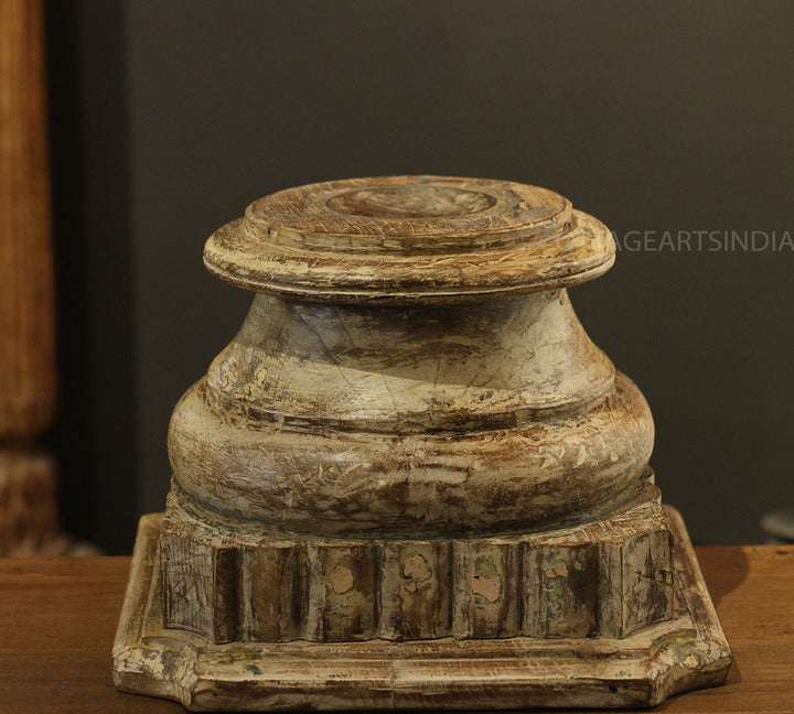 Wooden Carved Base