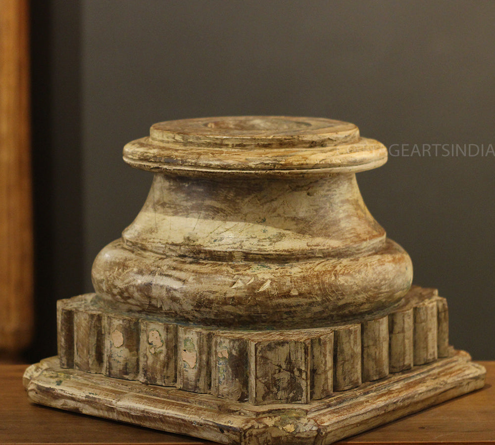 Wooden Carved Base