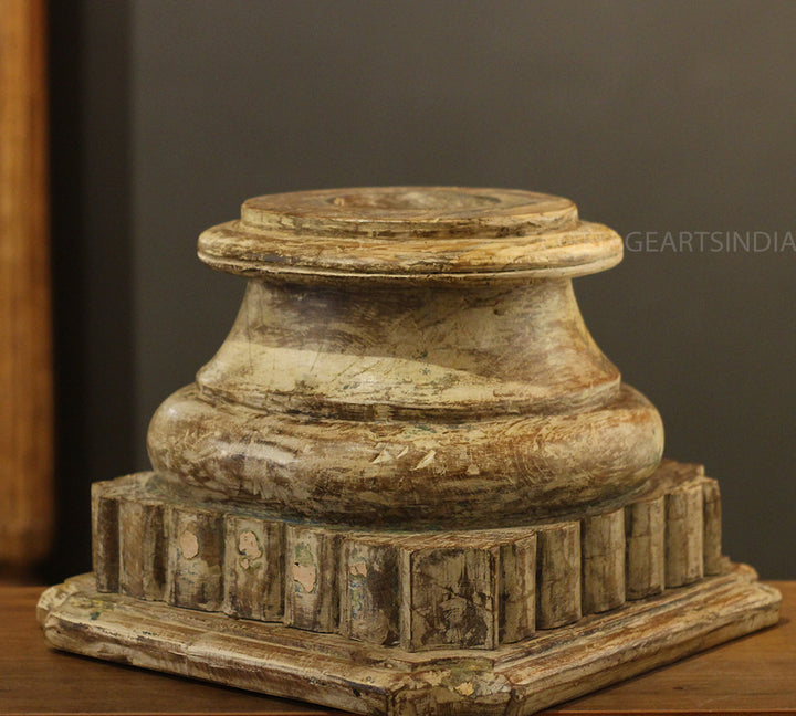 Wooden Carved Base