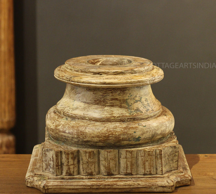 Wooden Carved Base