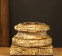 Vintage Wooden Carved Base