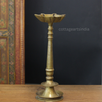 Vintage Brass Vilakku Oil Lamp
