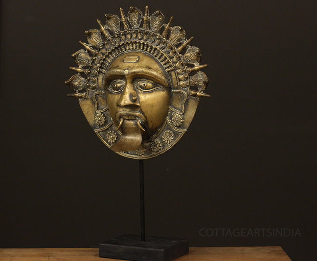 Bronze Panjurli Bhuta Mask