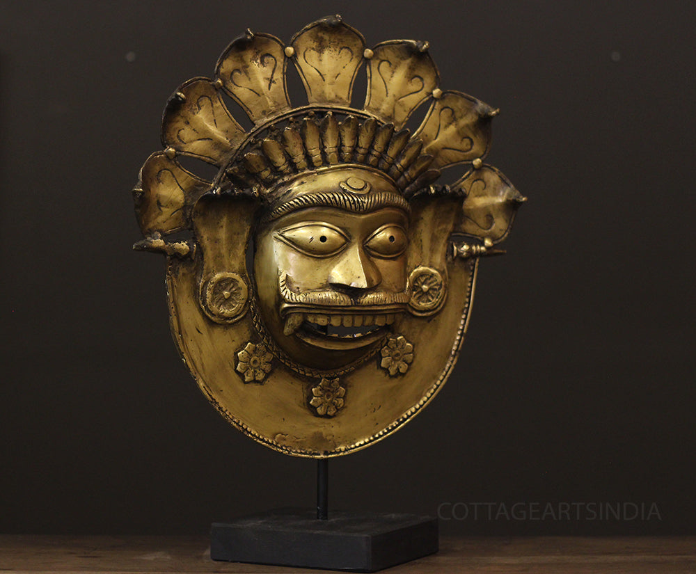 Bronze Panjurli Bhuta Mask -Rare Find