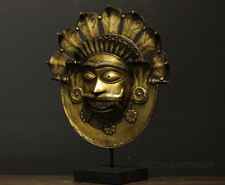 Bronze Panjurli Bhuta Mask -Rare Find