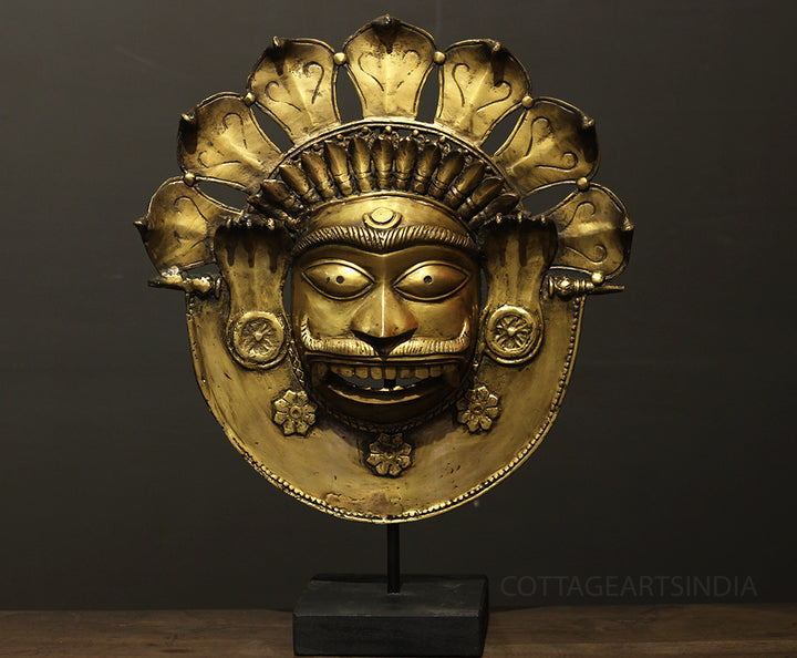 Bronze Panjurli Bhuta Mask -Rare Find