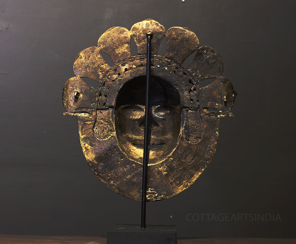 Bronze Panjurli Bhuta Mask -Rare Find