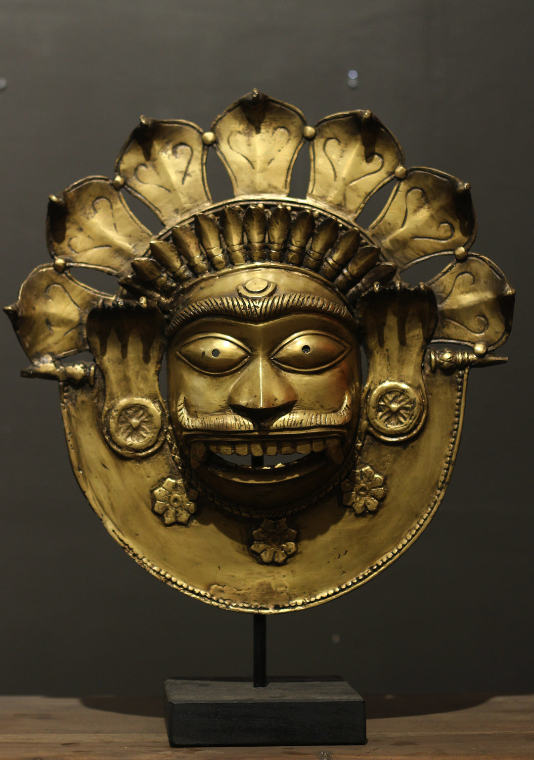 Bronze Panjurli Bhuta Mask -Rare Find