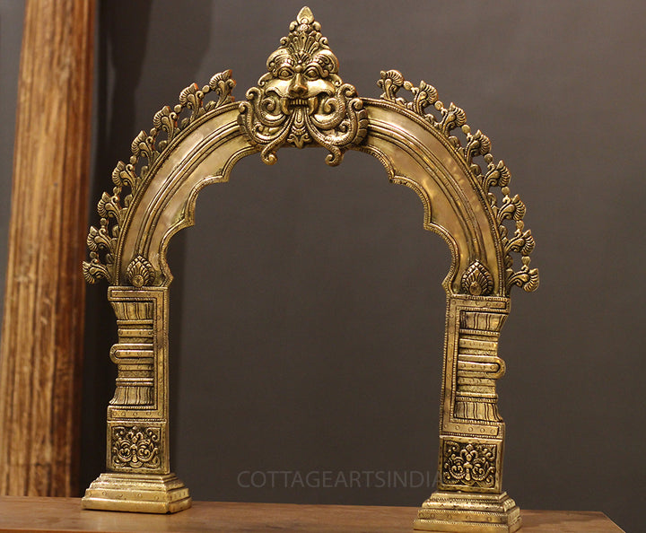 Brass Prabhawali Kirtmukha