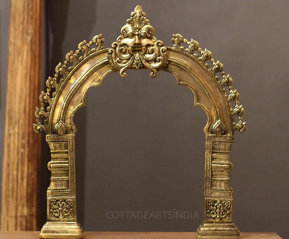 Brass Prabhawali Kirtmukha