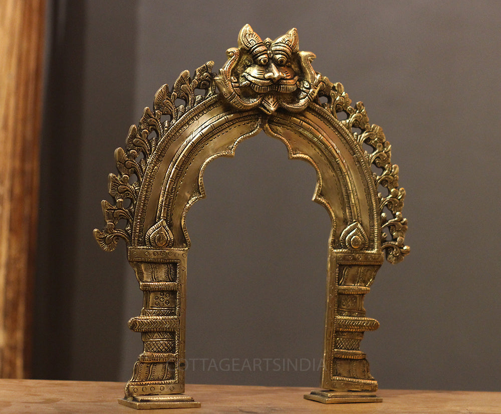 Brass Prabhawali Kirtmukha