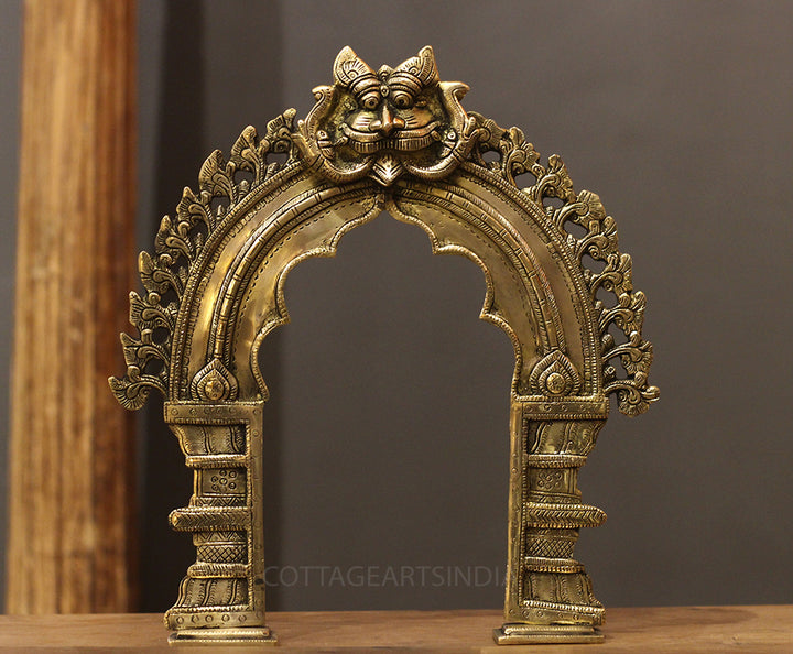 Brass Prabhawali Kirtmukha