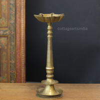 Vintage Brass Vilakku Oil Lamp