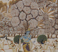 Krishna with Sacred Cows in Vrindavan Pichwai Painting