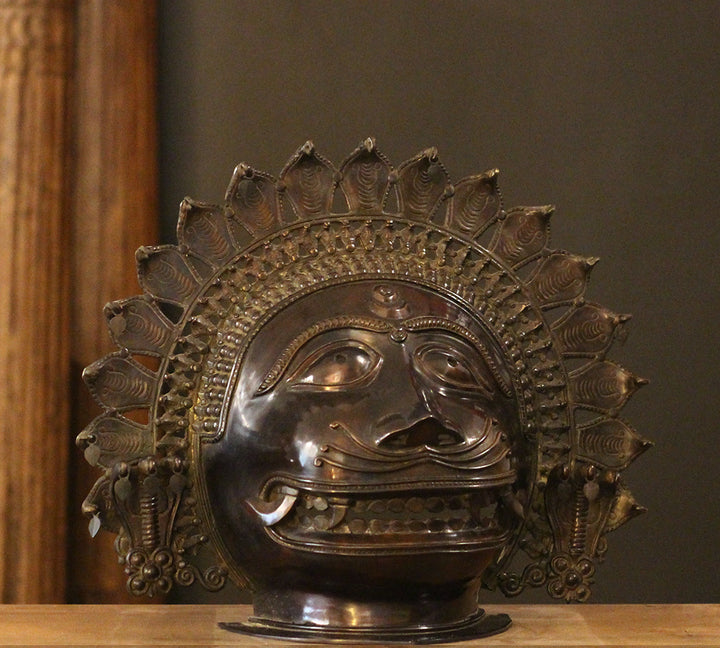 Bronze Panjurli Bhuta Mask -Rare Find