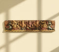 Wooden Hand Carved Wall Panel Ganesha