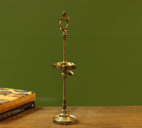 Brass  Vintage Vilakku Lamp