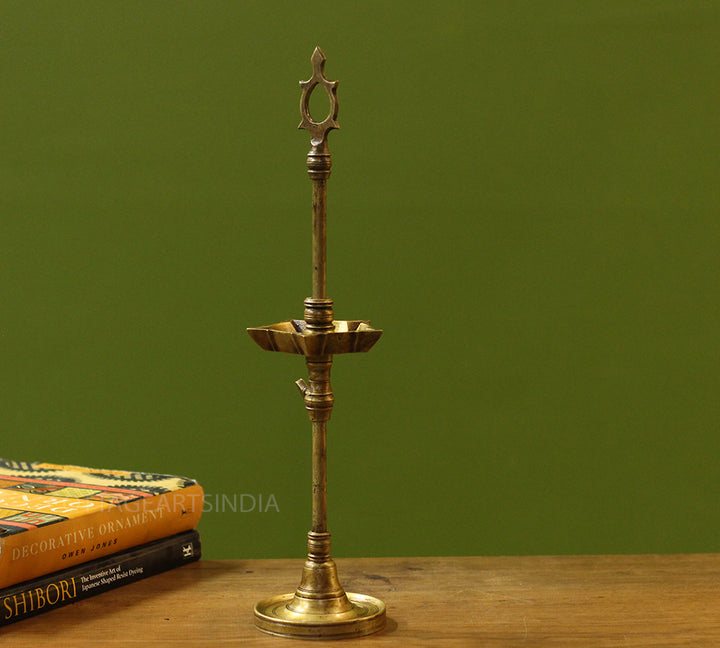 Brass  Vintage Vilakku Lamp