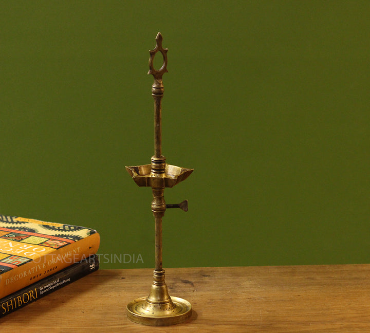 Brass  Vintage Vilakku Lamp