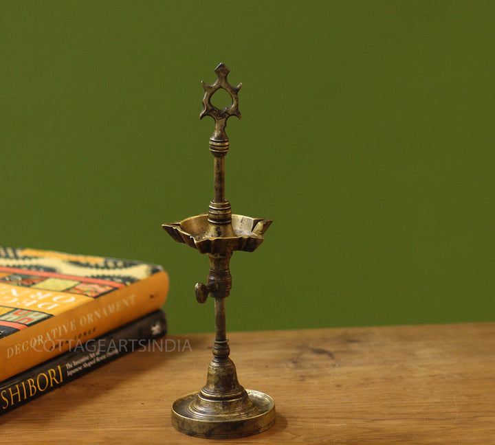 Brass  Vintage Vilakku Lamp