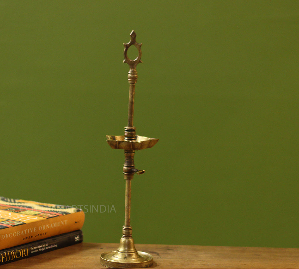 Brass  Vintage Vilakku Lamp