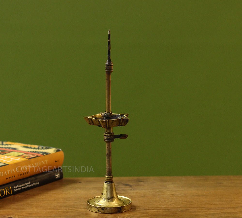 Brass  Vintage Vilakku Lamp