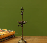 Brass  Vintage Vilakku Lamp