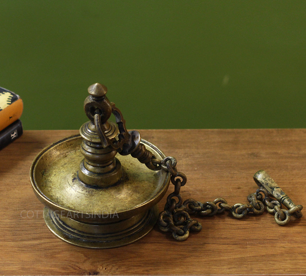 Brass  Vintage Vilakku Lamp Hanging