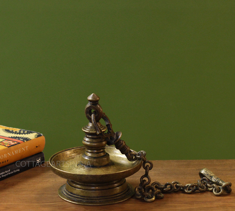 Brass  Vintage Vilakku Lamp Hanging