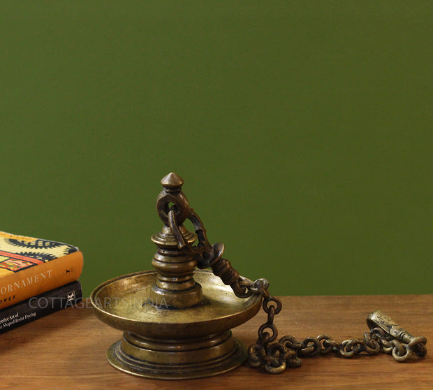 Brass  Vintage Vilakku Lamp Hanging