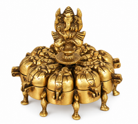 Brass  Sindoor /Vermillion Box