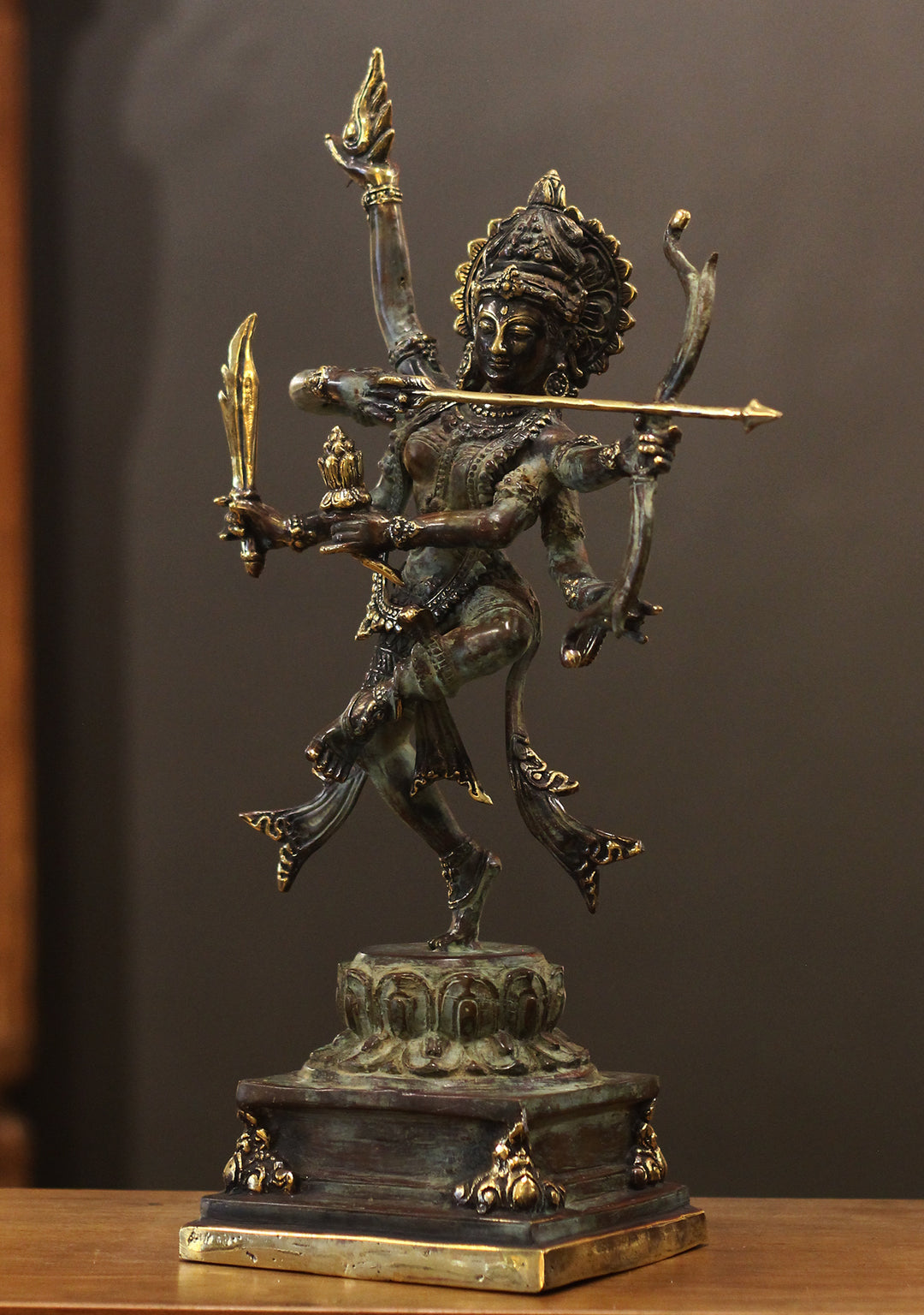 Balinese Bronze Goddess Durga