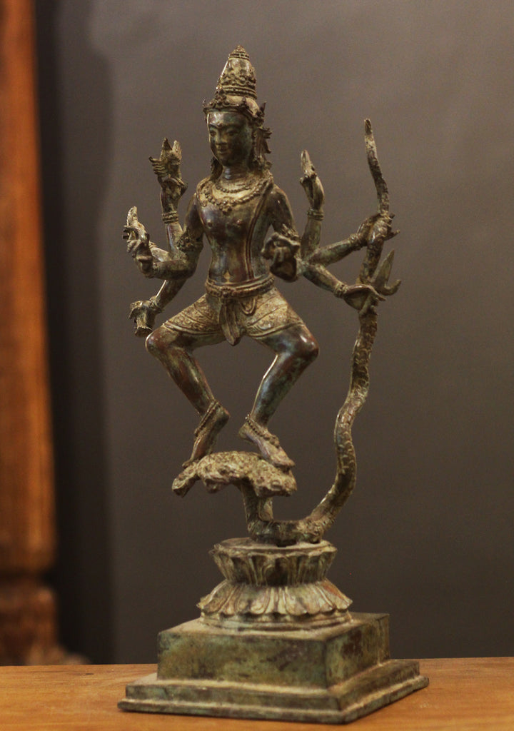 Shiva Nataraja – The Cosmic Dancer (Indonesian Bronze Sculpture)