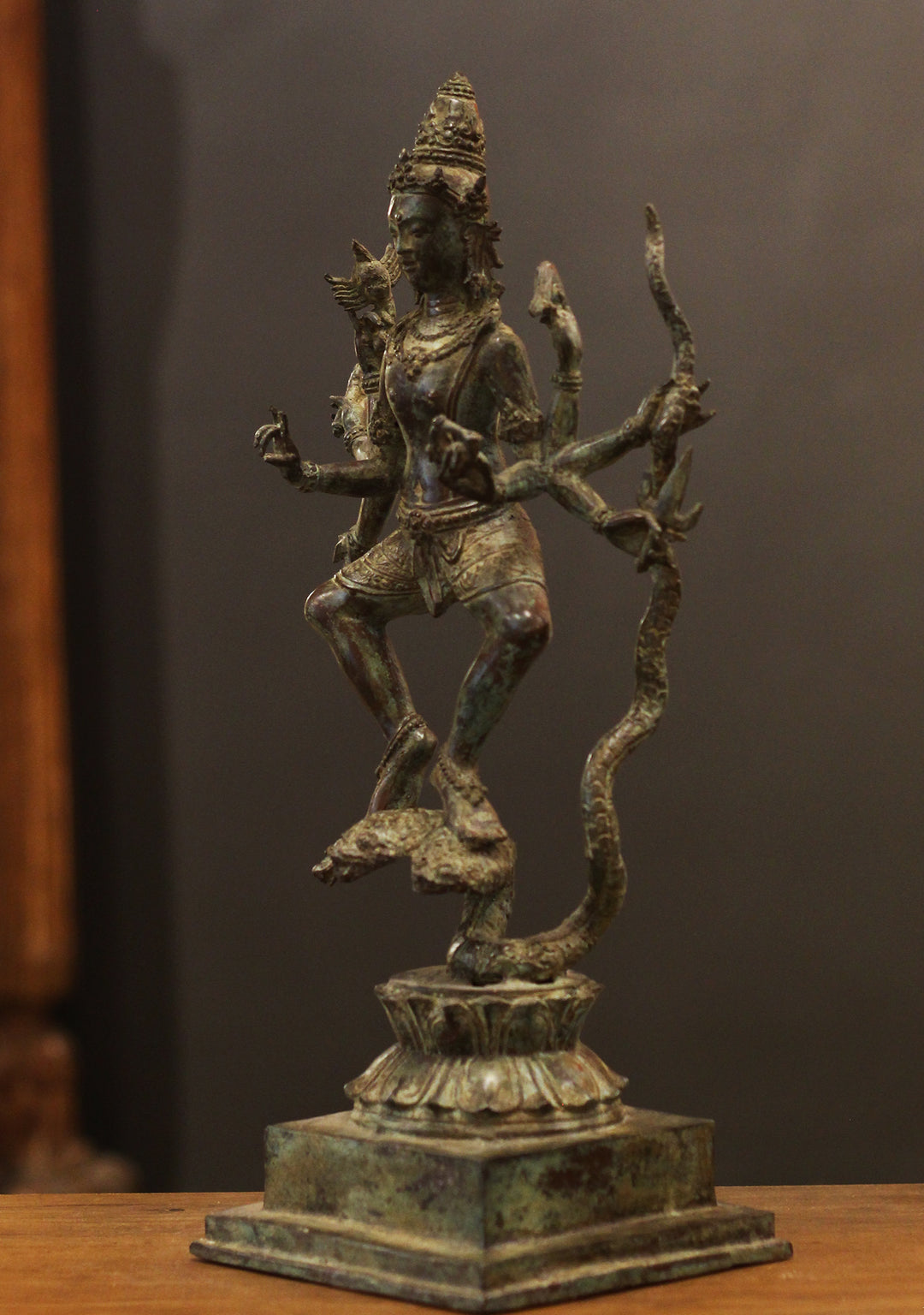 Shiva Nataraja – The Cosmic Dancer (Indonesian Bronze Sculpture)