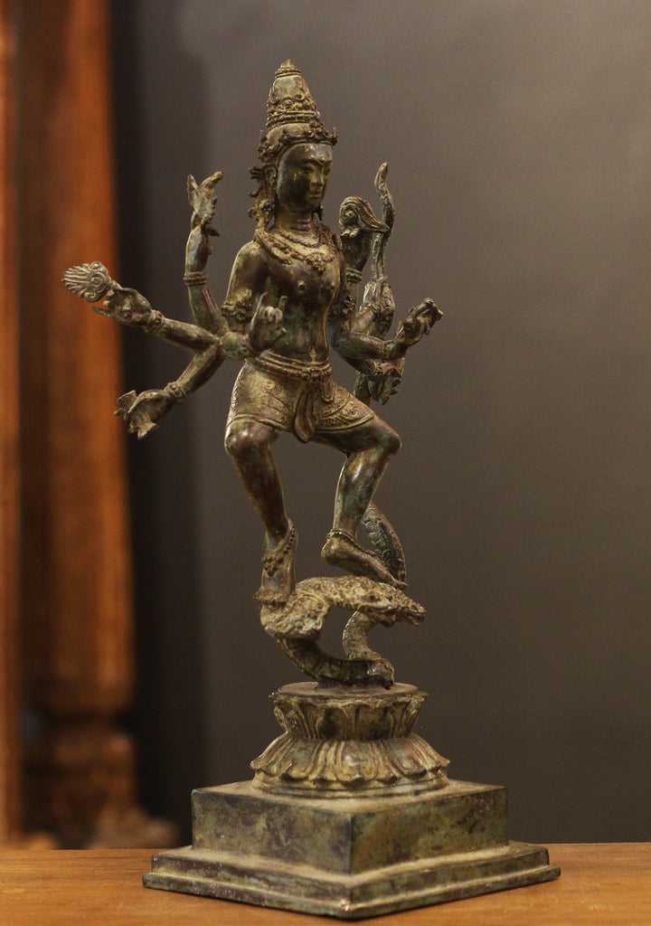 Shiva Nataraja – The Cosmic Dancer (Indonesian Bronze Sculpture)