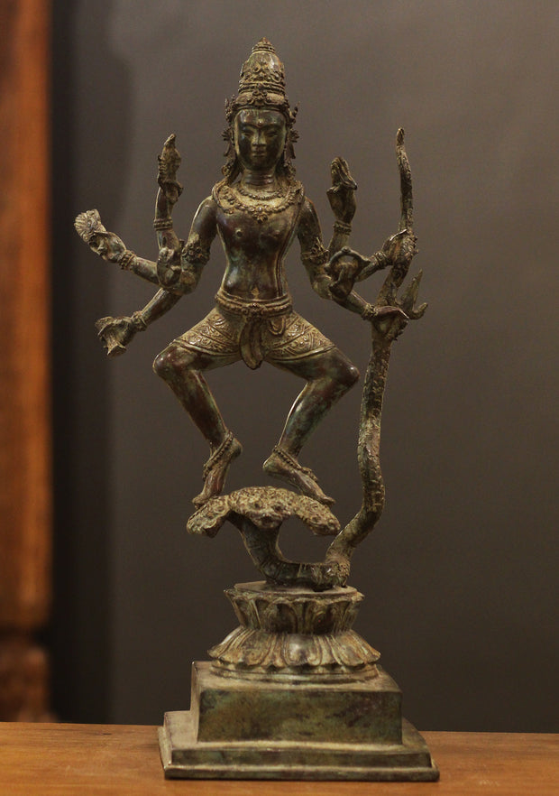 Shiva Nataraja – The Cosmic Dancer (Indonesian Bronze Sculpture)