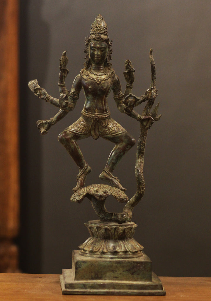 Shiva Nataraja – The Cosmic Dancer (Indonesian Bronze Sculpture)