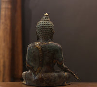 Buddha – The Healer and Enlightened One (Indonesian Bronze Sculpture)