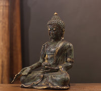 Buddha – The Healer and Enlightened One (Indonesian Bronze Sculpture)