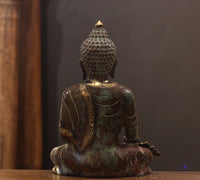 Buddha – The Healer and Enlightened One (Indonesian Bronze Sculpture)