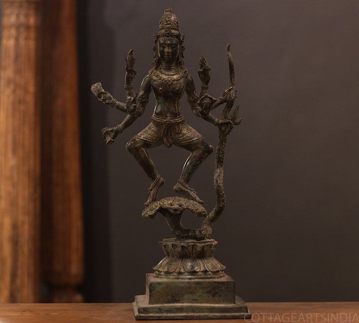 Shiva Nataraja – The Cosmic Dancer (Indonesian Bronze Sculpture)