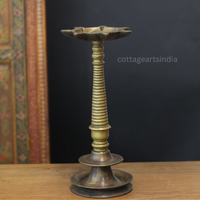 Vintage Brass Vilakku Oil Lamp