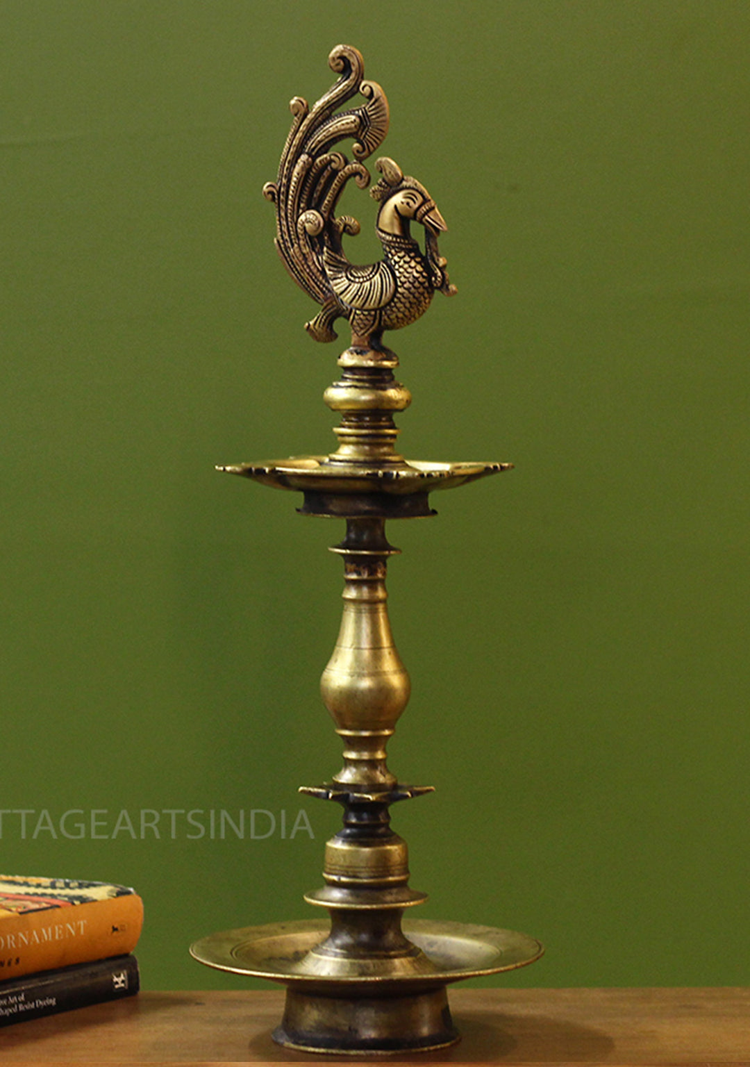 Brass  Vintage Vilakku Lamp