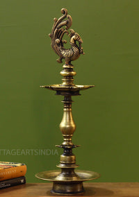 Brass  Vintage Vilakku Lamp