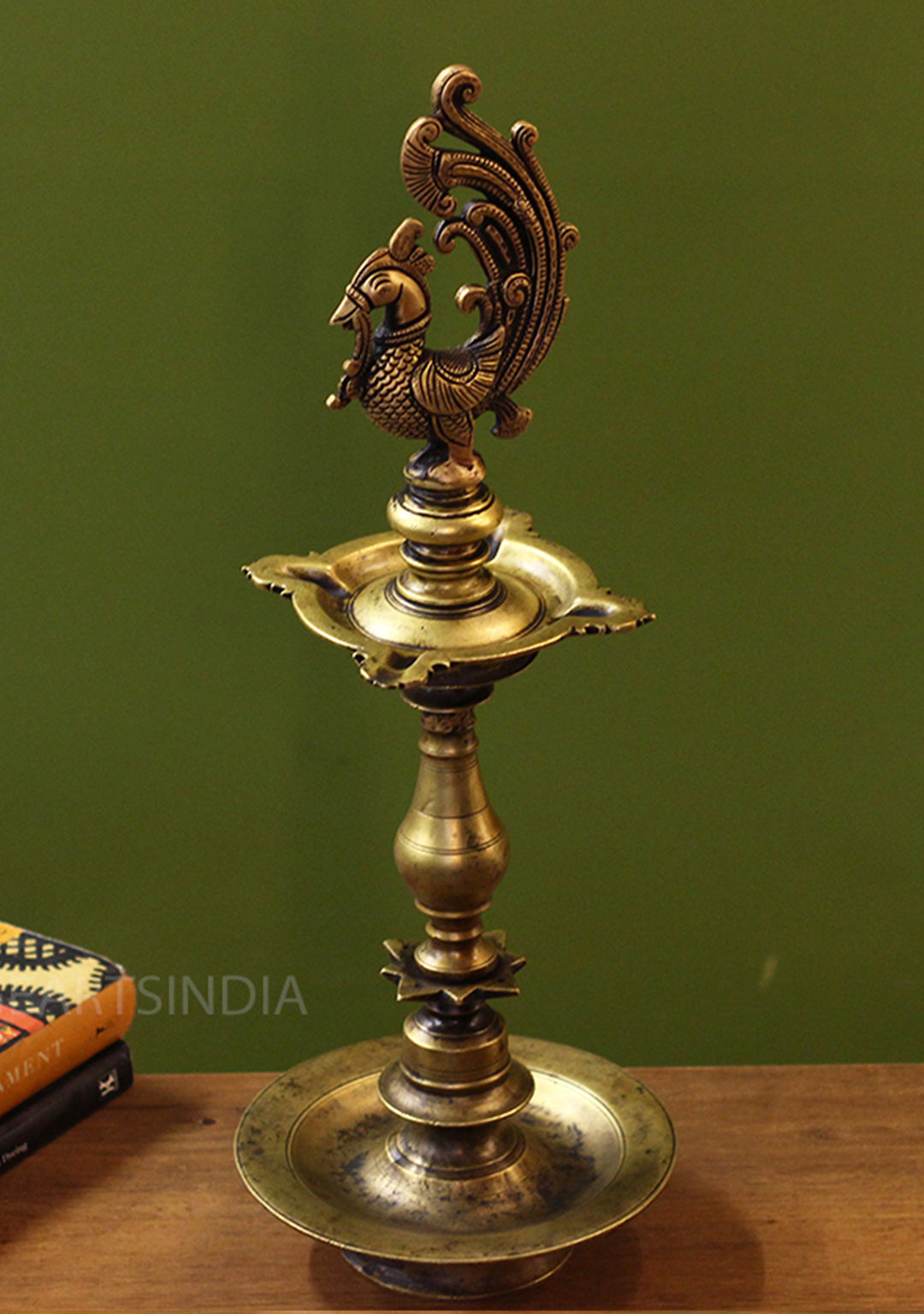 Brass  Vintage Vilakku Lamp