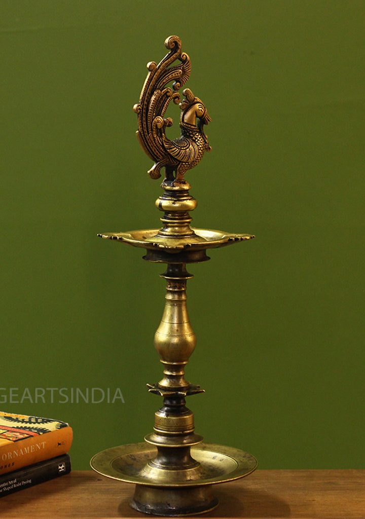 Brass  Vintage Vilakku Lamp