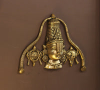Lord Venkateswara Brass Wall Hanging