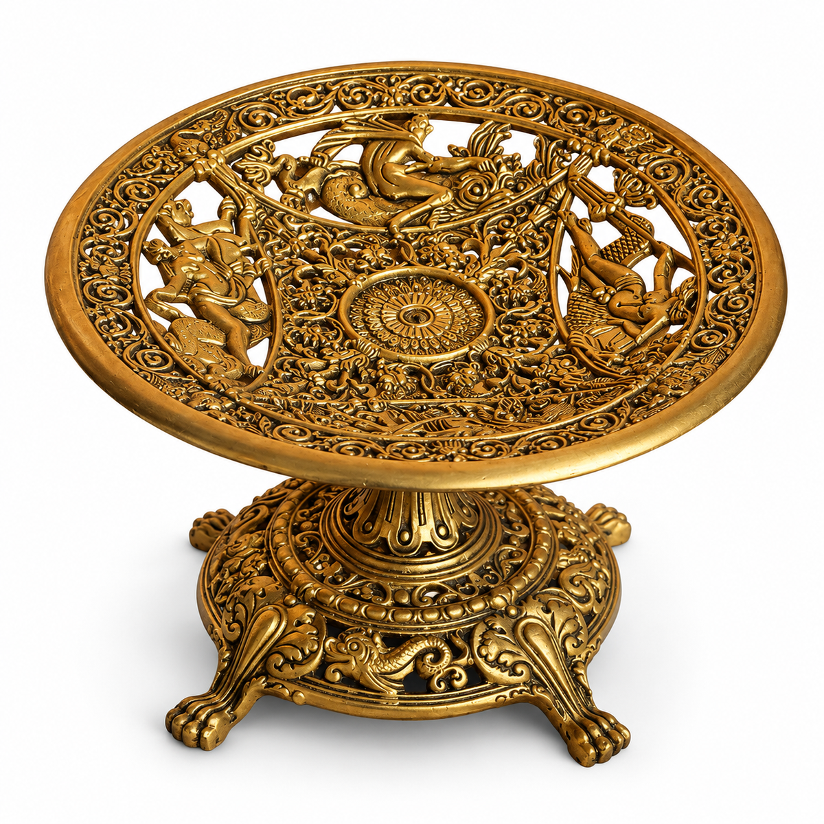 Brass Fruit Table Tray