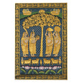 Hand-Painted Gopi Seva Pichwai Painting | Nathdwara Devotional Artwork